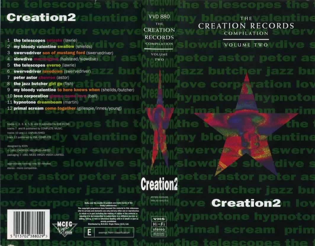 Creation Records compilation video volume 2