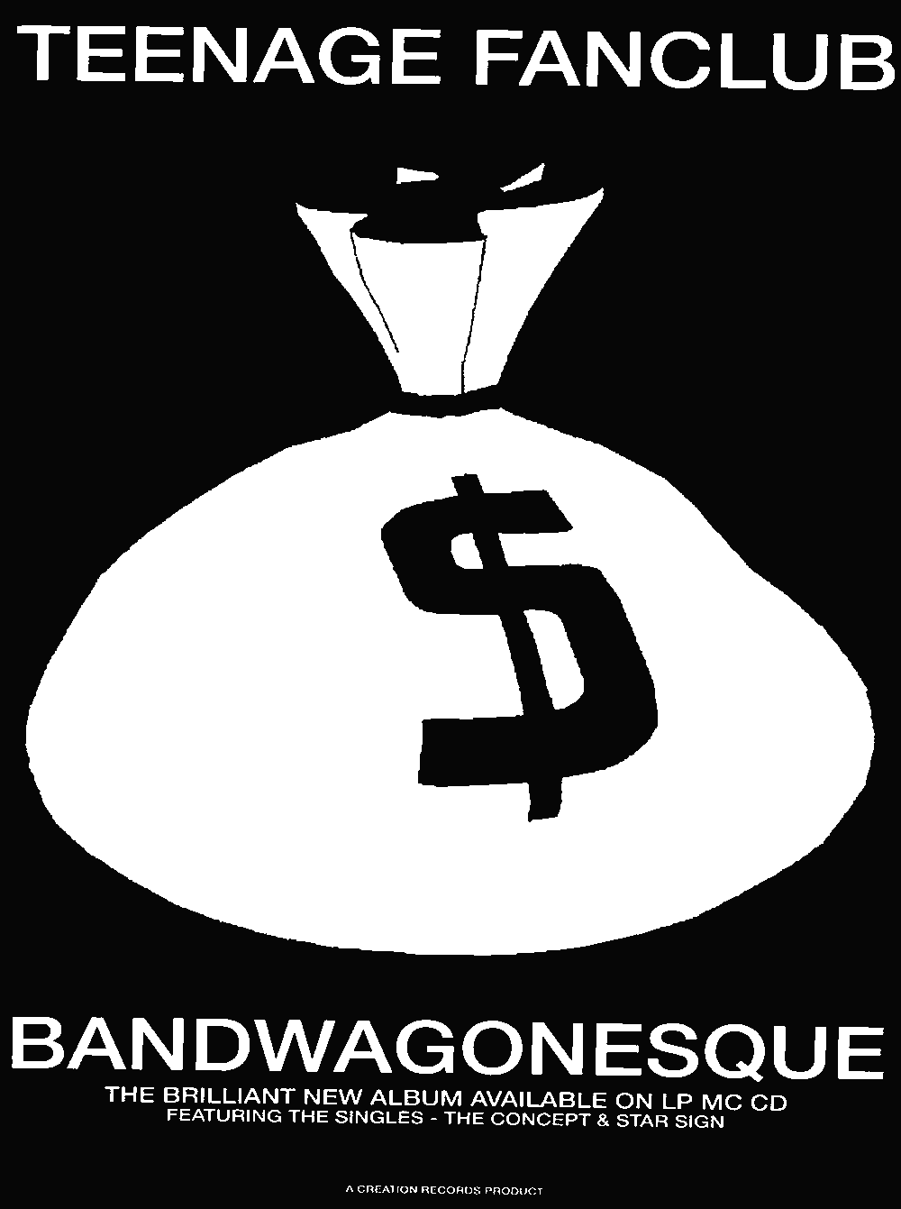 Bandwagonesque advert