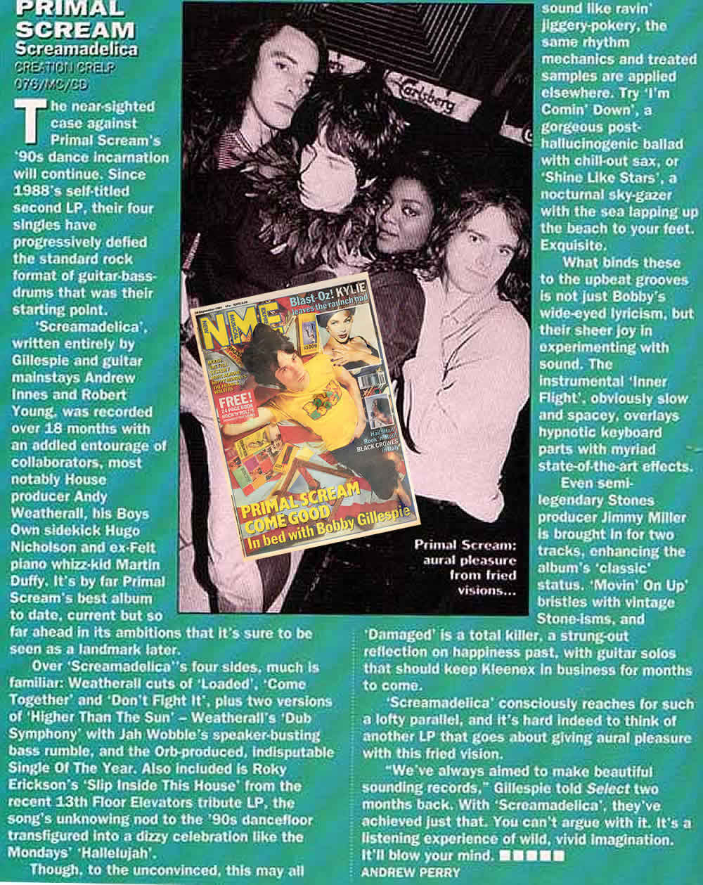 Select Magazine review of Sceamadelica