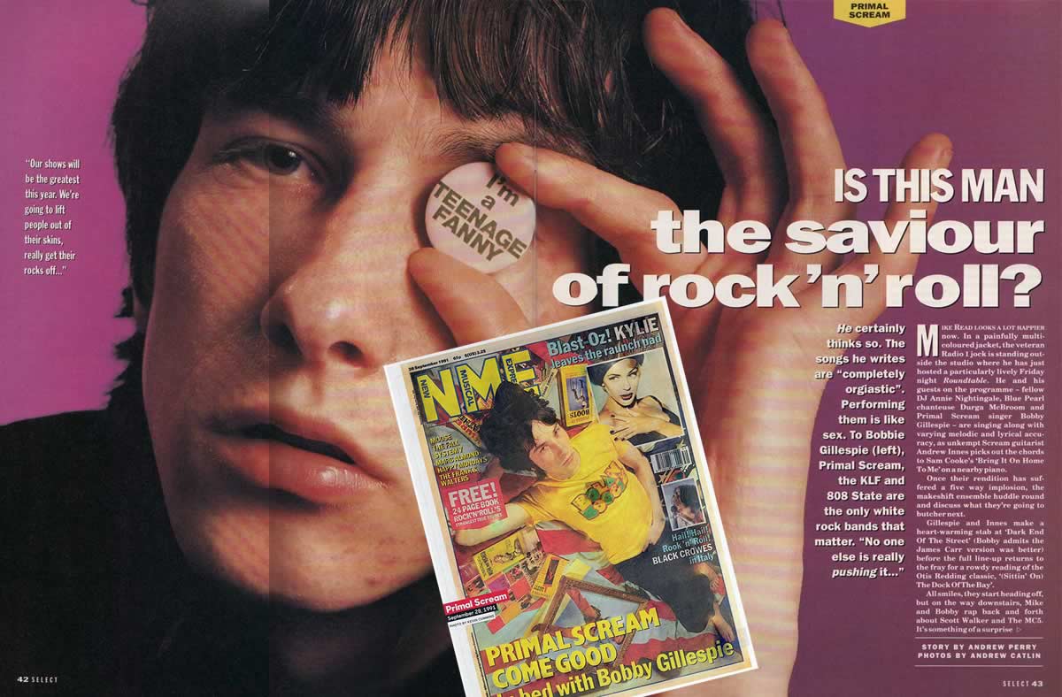 Screamadelica press cuttings