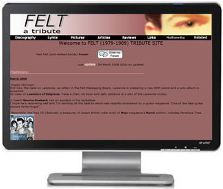 Felt Tribute page