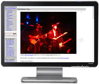 The Jazz Butcher Offical Website