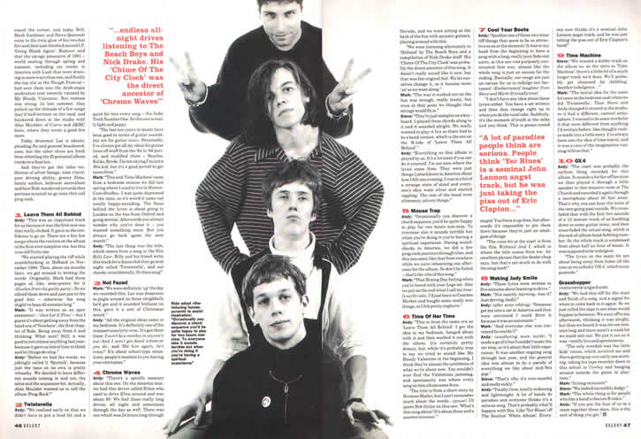 ride going blank again track by track